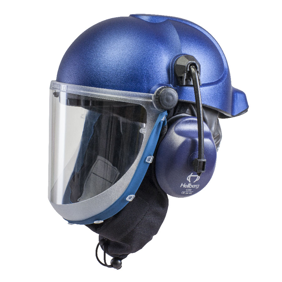Safety helmet CA40G with grinding shield Klingstrand AB