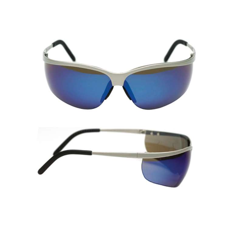 Safety Glasses Metaliks Sport Blue Mirror Klingstrand Ab